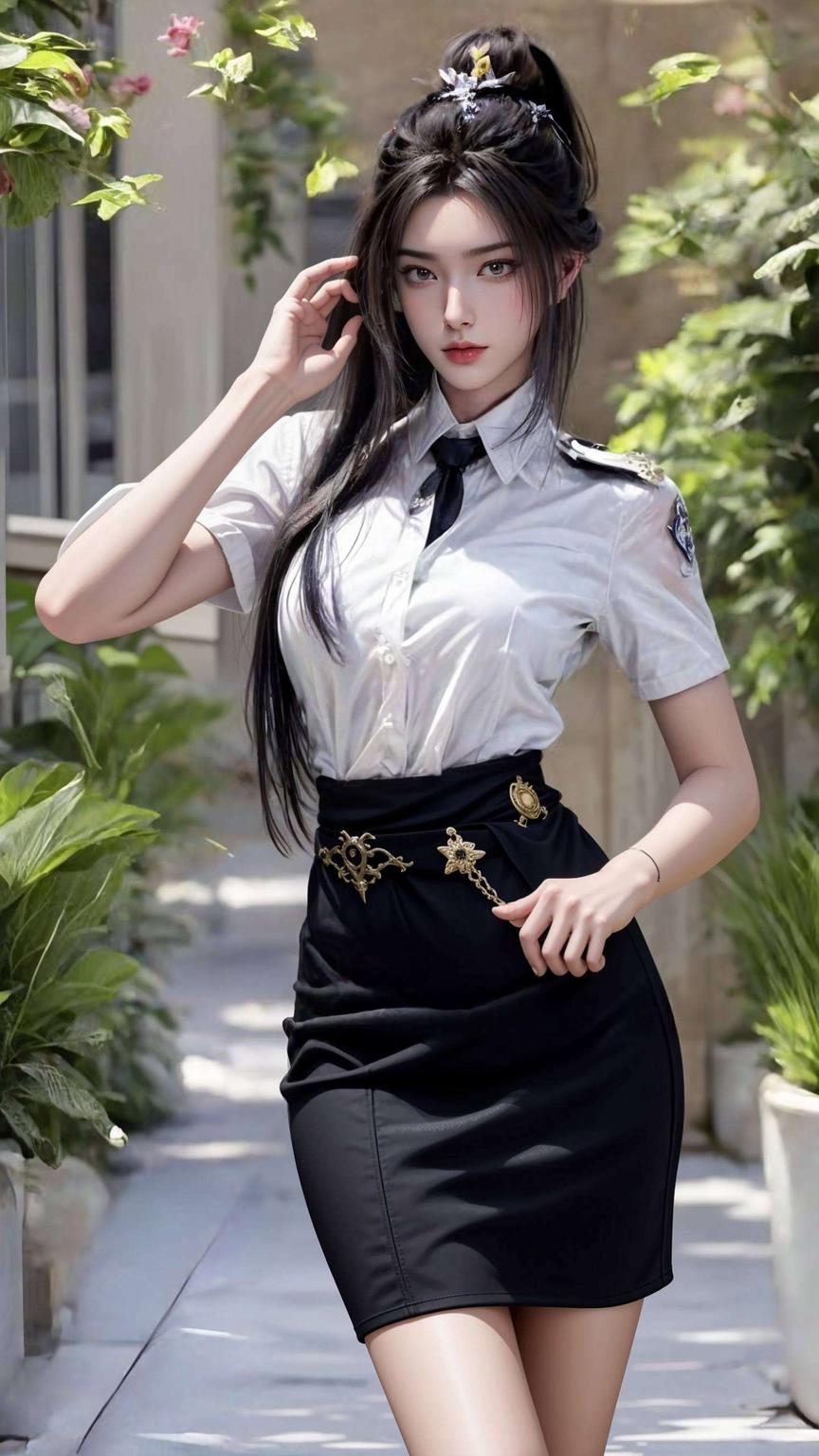 动态效果生动陆雪琪的美貌与气质尽显无疑