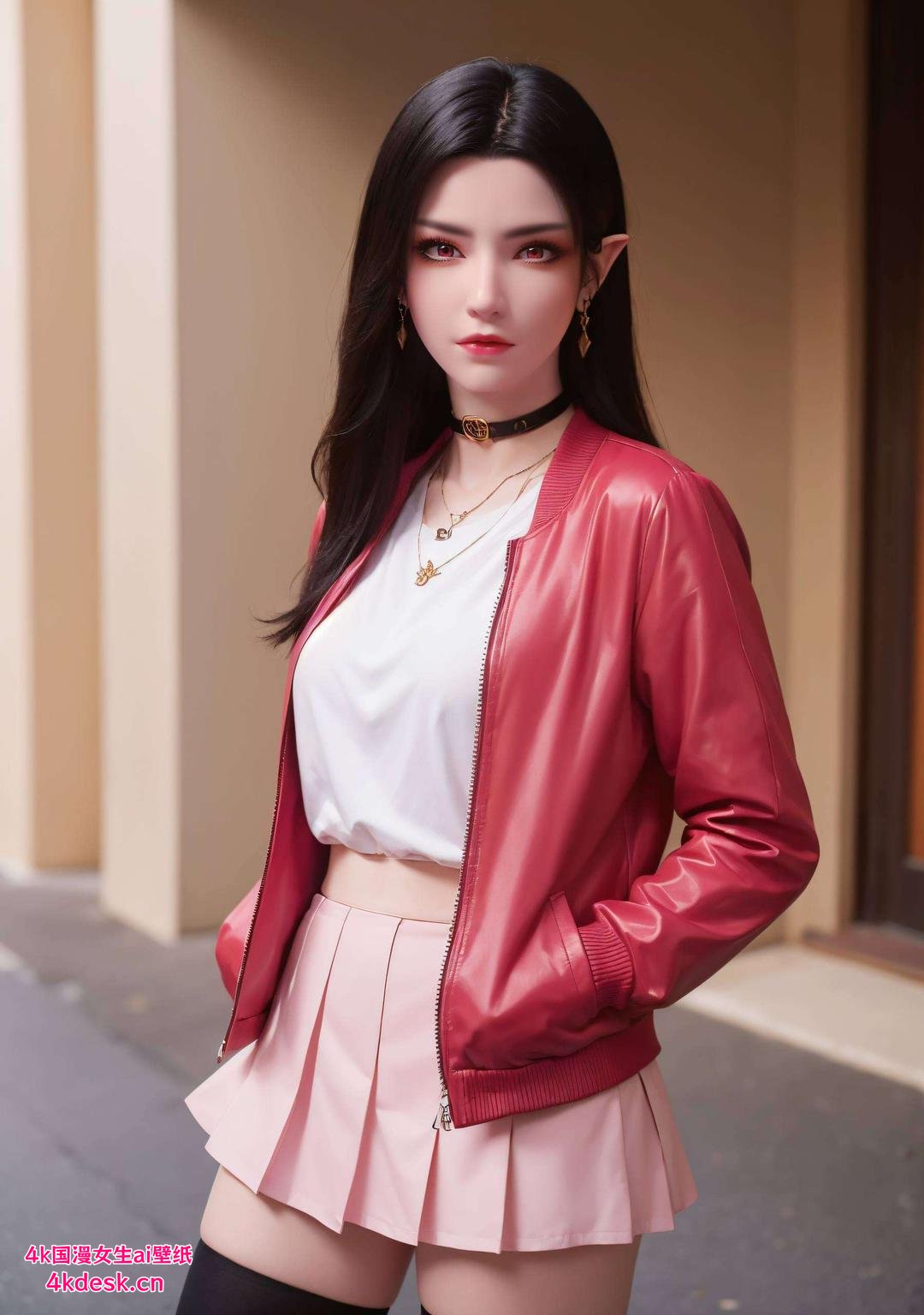 细节入微蛇发飘逸