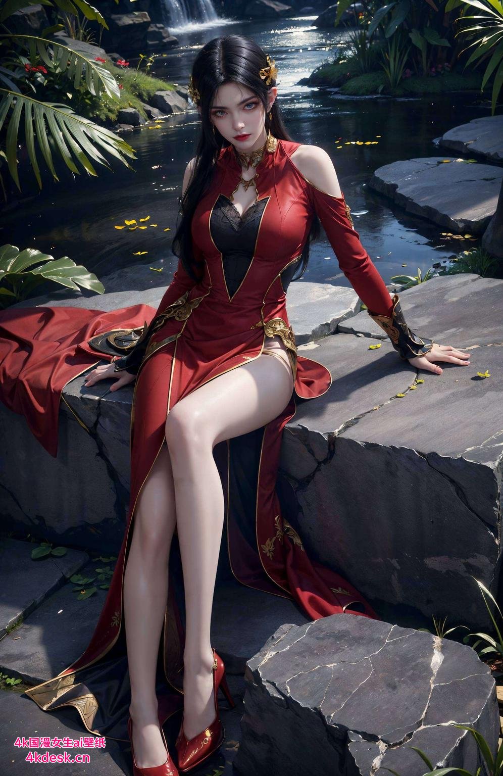 斗破苍穹里的美杜莎女王冷艳神秘