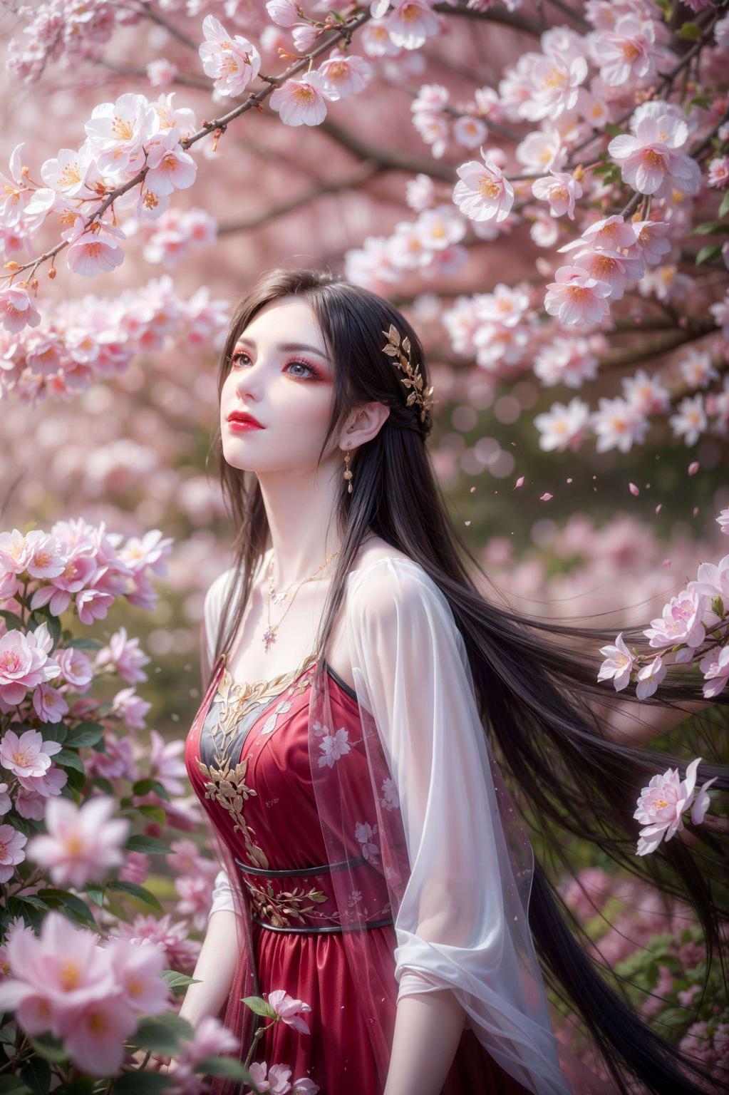 这款美杜莎唯美壁纸图纹细腻