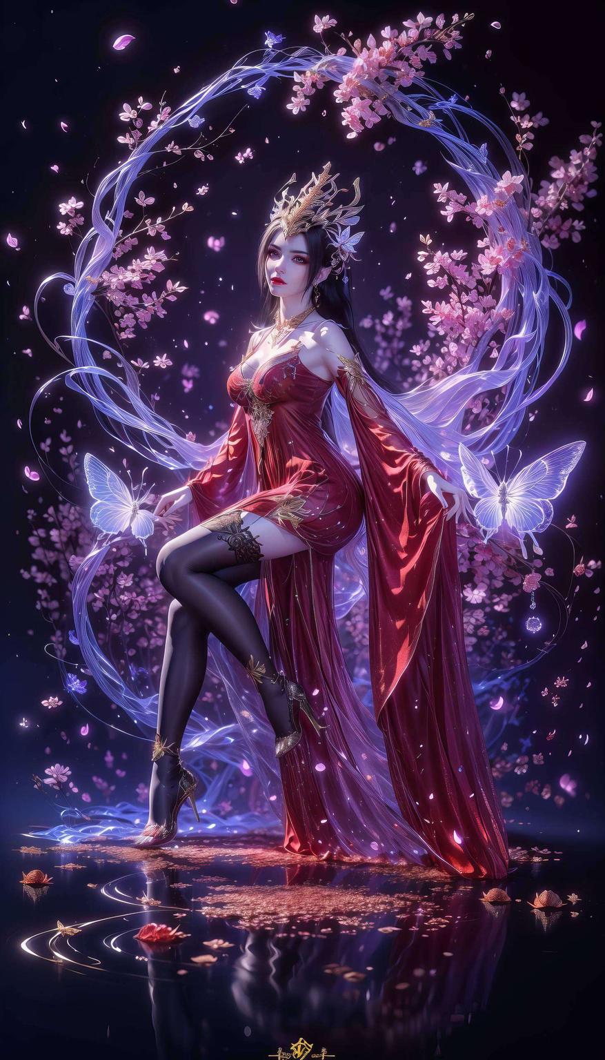 完美融合背景深邃