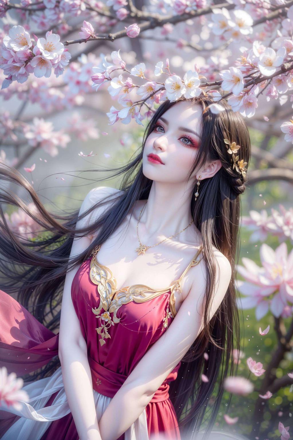 眼神魅惑蛇发飘逸