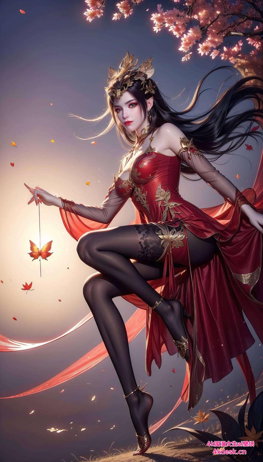 快来看看这款美杜莎身材壁纸！性感曲线斗破苍穹迷们