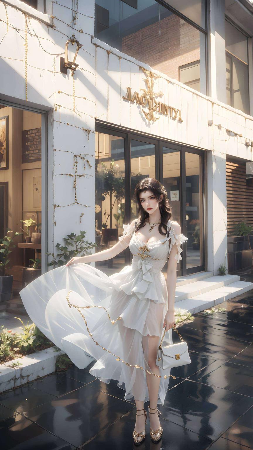 神秘蛇发女神生成这美杜莎竖屏壁纸4K超清