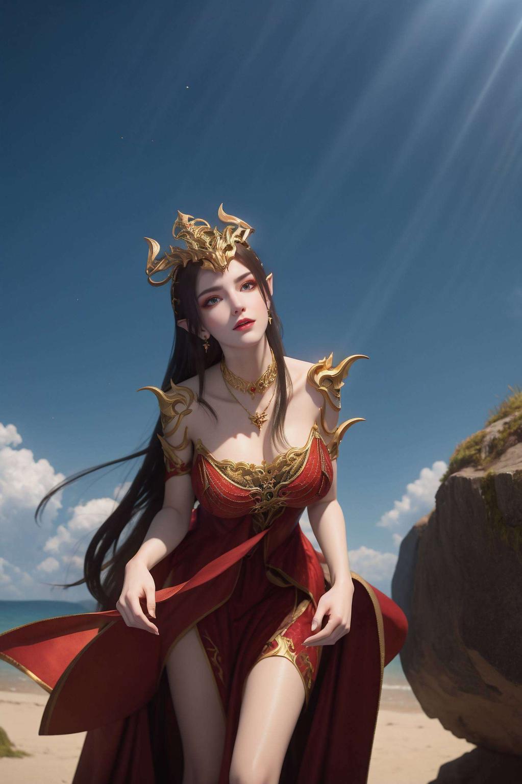 美杜莎冷艳霸气这款斗破苍穹官网美杜莎IPad动画壁纸