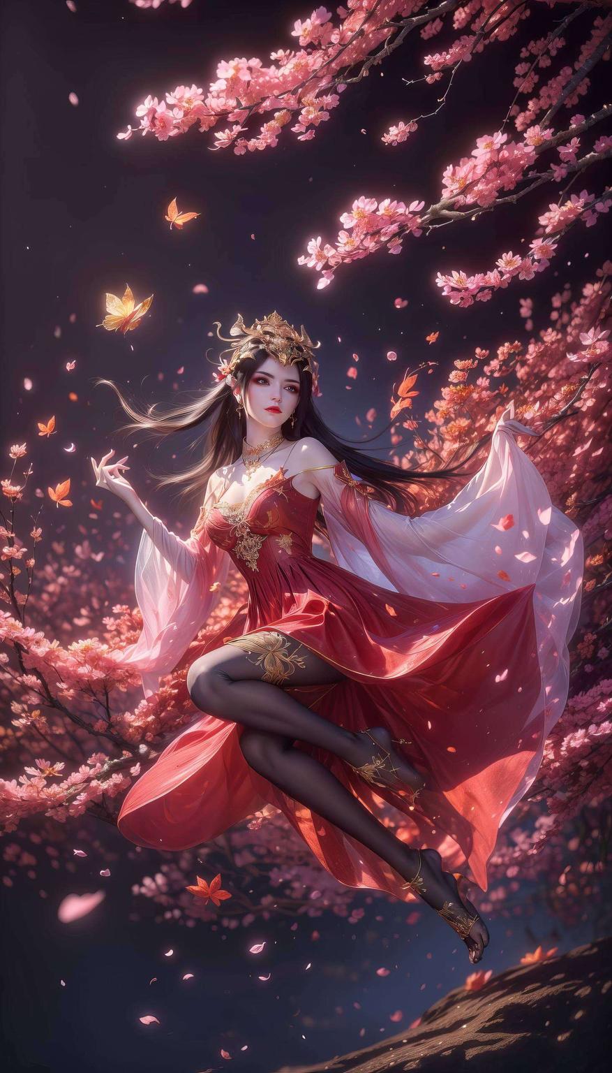 苹果桌面装饰图炸裂登场！AI国漫女神美杜莎