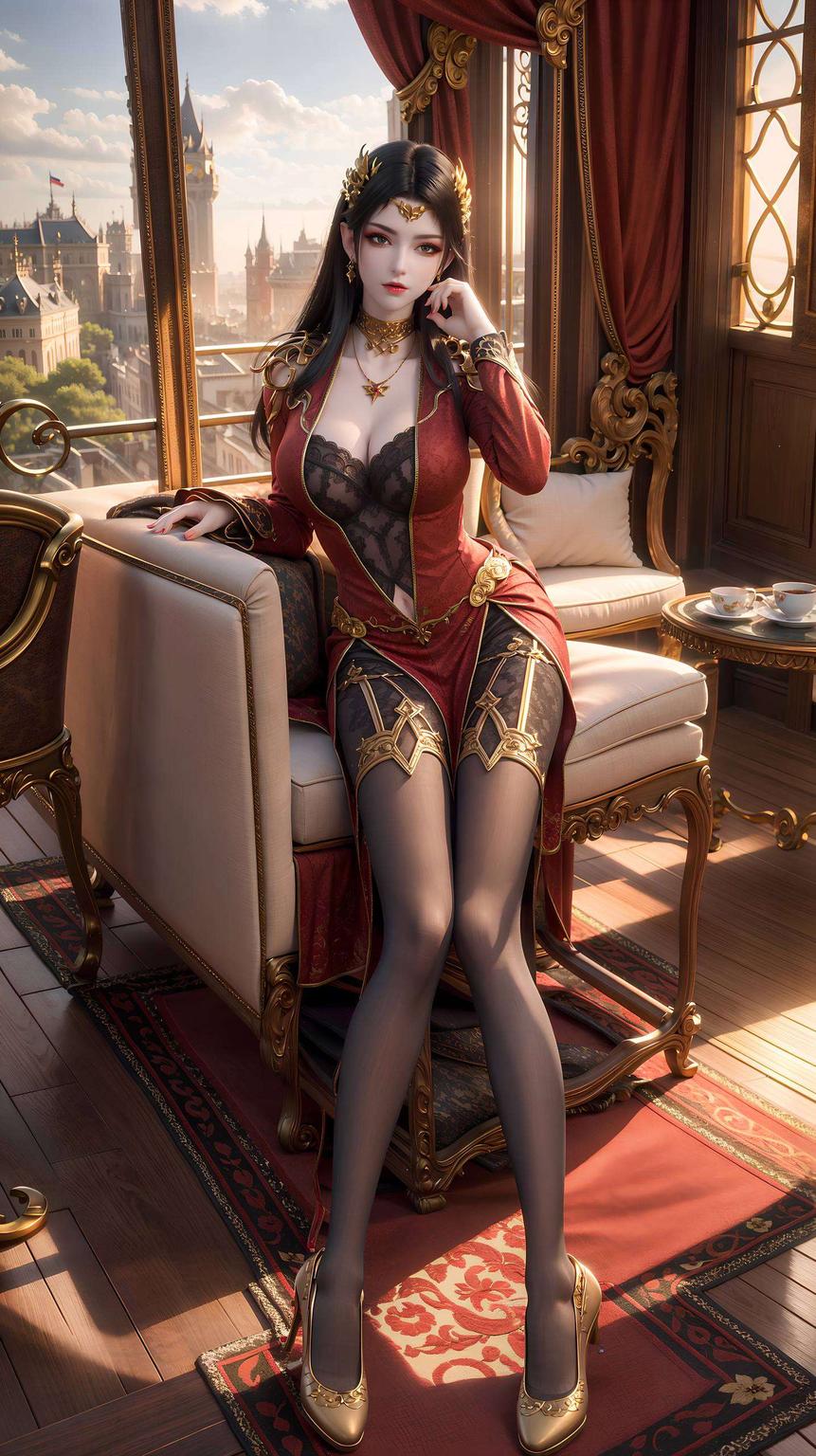 蛇发飘逸细节精致到令人惊叹！竖屏设计