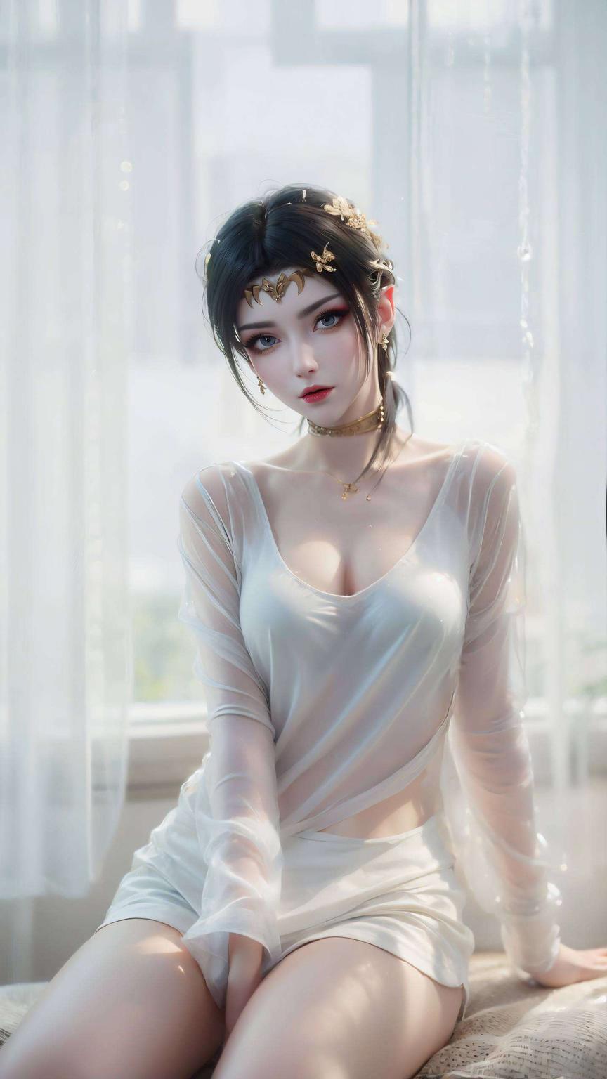 今天给大家带来一款超美的AI绘画壁纸——美杜莎！高清细腻让你的手机瞬间变美！