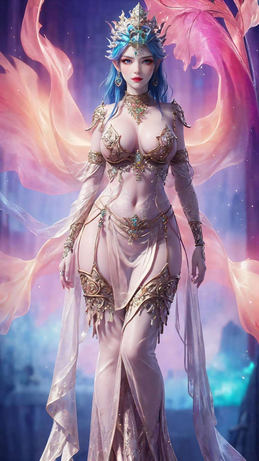 精美二次元壁纸美杜莎超清4K全屏壁纸