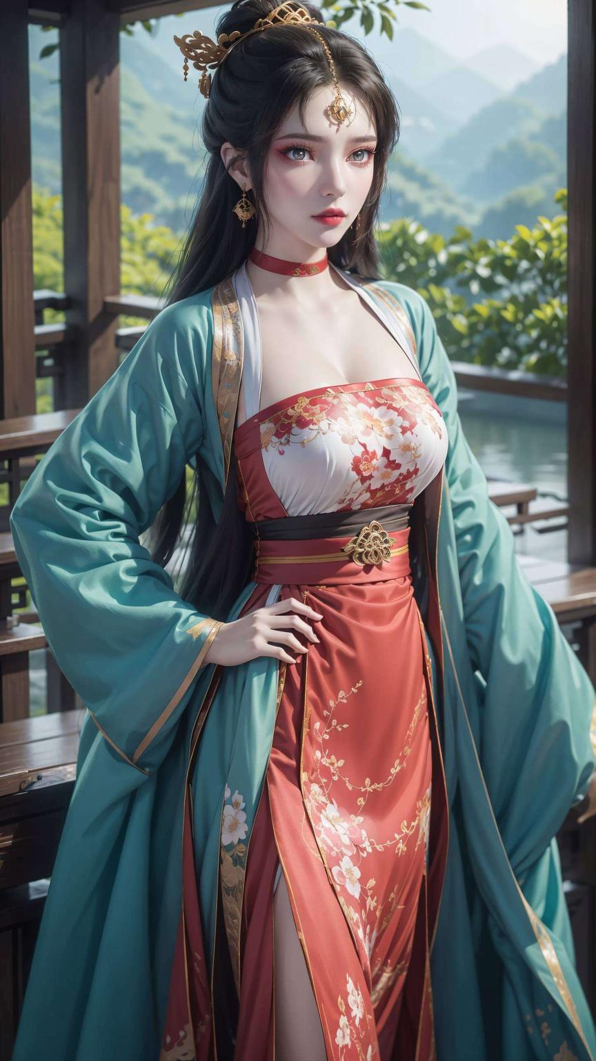 一抹静谧古韵平板锁屏必备