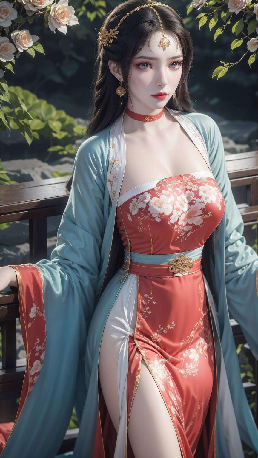 墨云翩跹宛如置身仙境