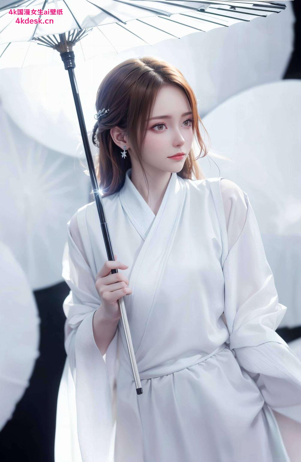 简洁线条中藏着细腻情感纳兰嫣然全屏壁纸