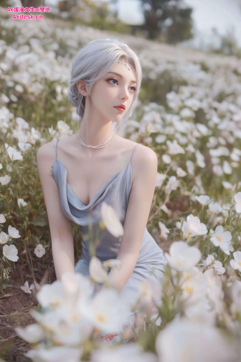 今天给大家带来一组超美的屏保壁纸！主角是国漫女神雨蝶宋雨宁梦幻的背景