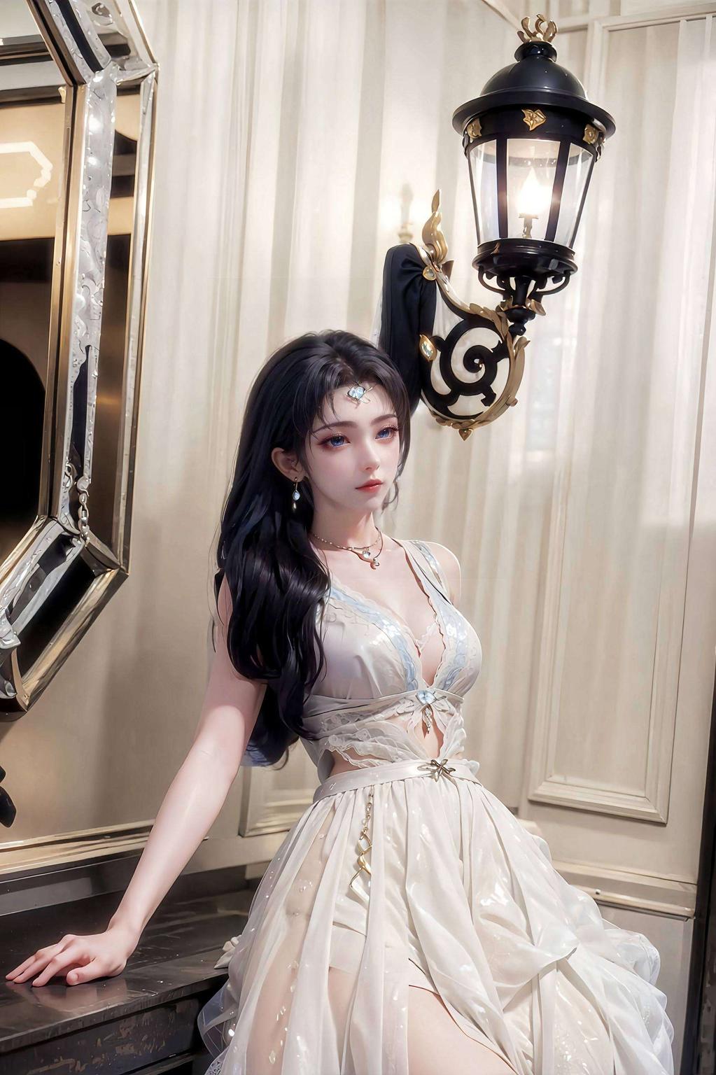 电脑手机皆可享用！冰雪世界里的蝴蝶翩翩起舞透明翅膀闪耀如钻