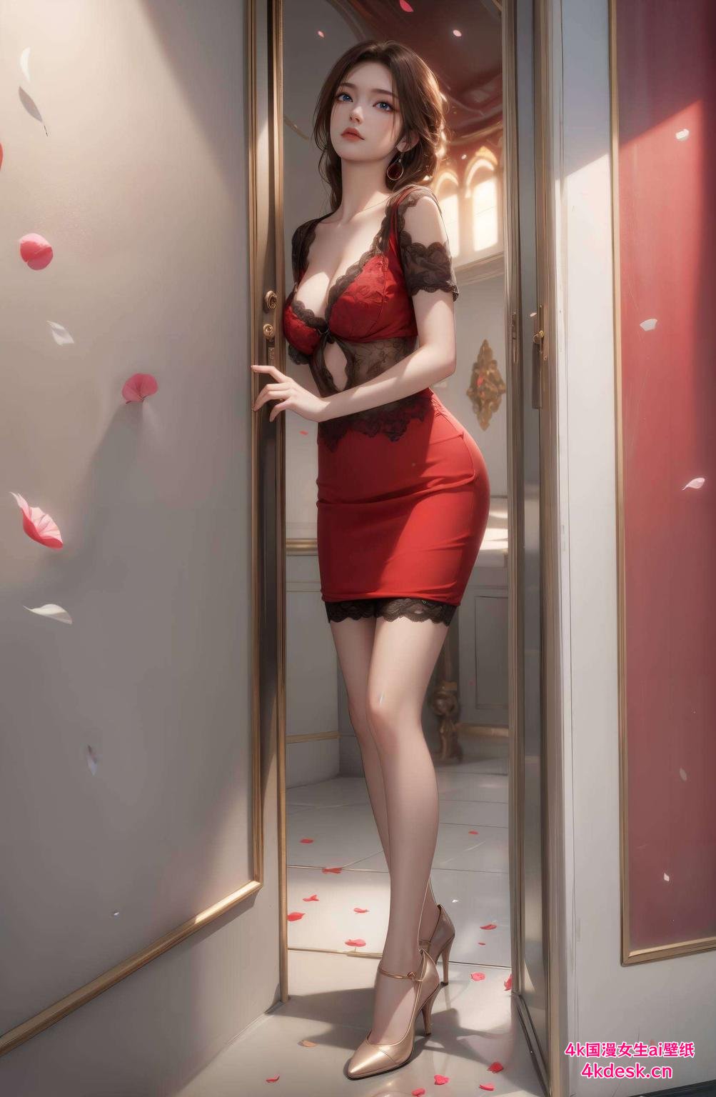 超清4K平板壁纸元龙蔷薇绽放