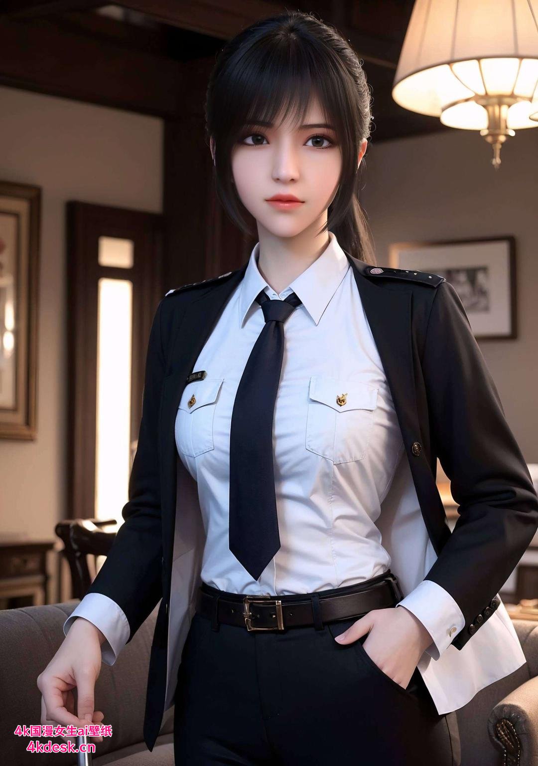 给你带来雄兵连琪琳的大长腿动态壁纸