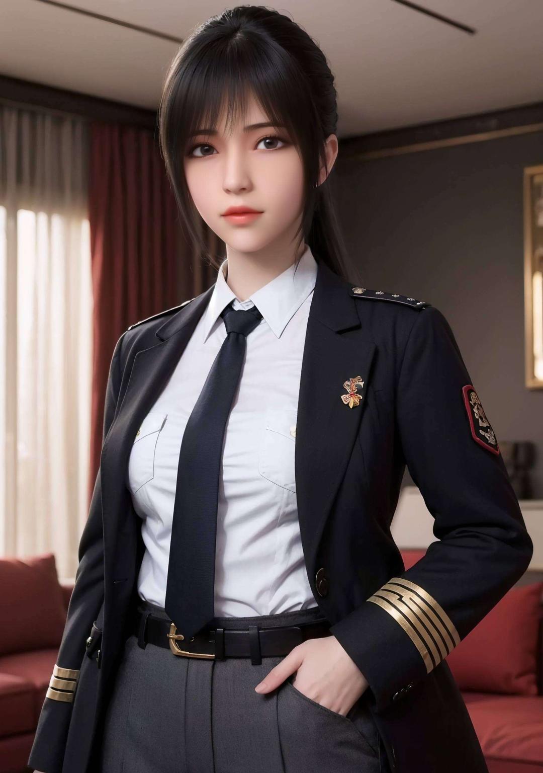 简约大气精选雄兵连琪琳的黑白美图