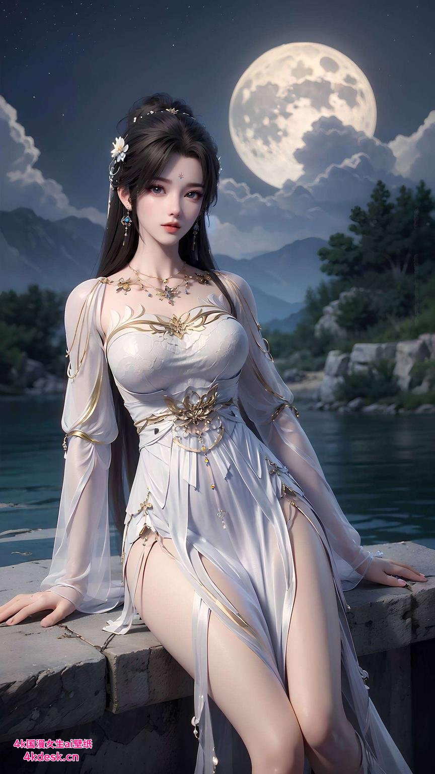 如画中行仿佛置身动漫世界