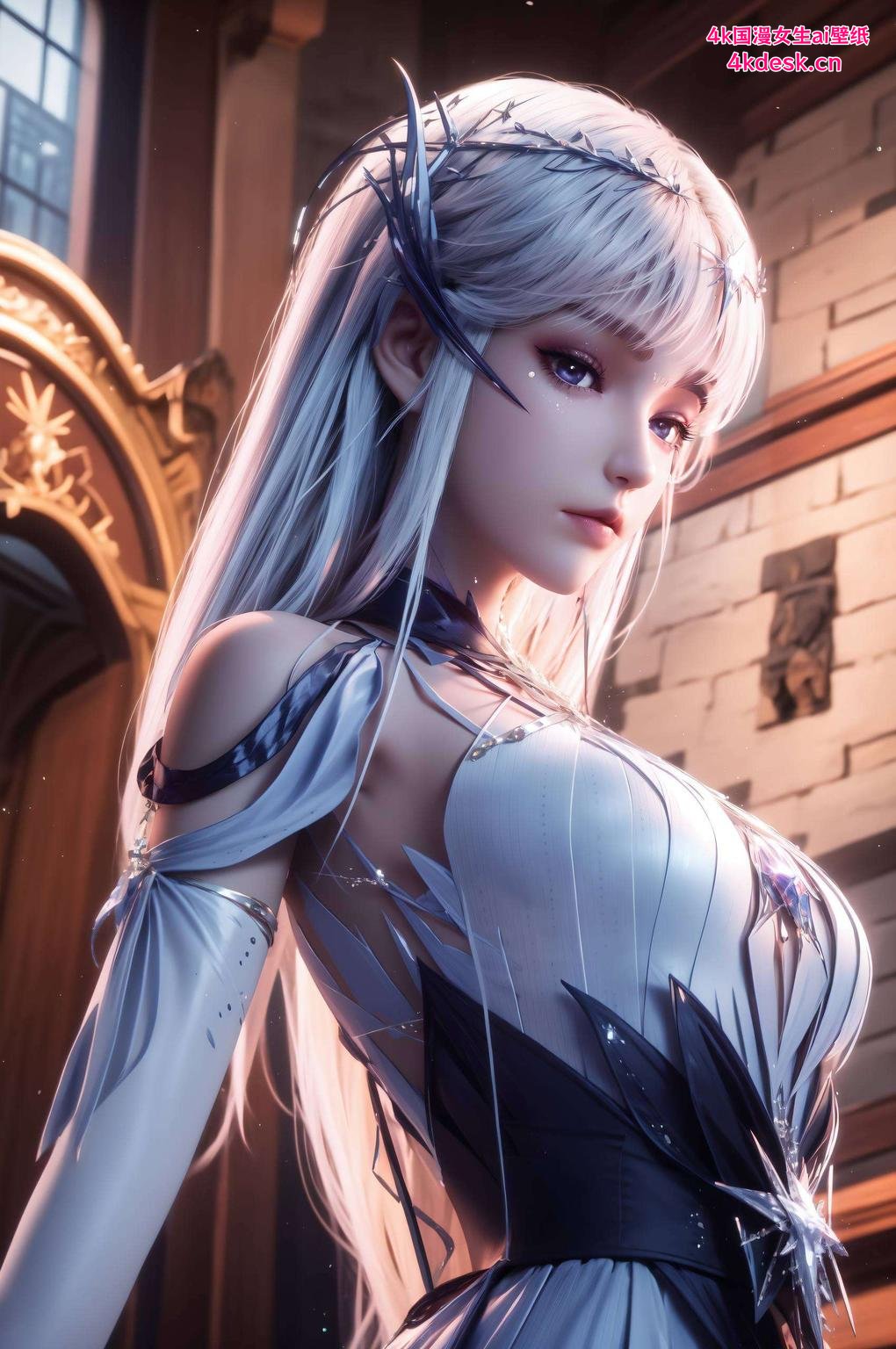 今天给大家带来这款超赞的iPhone动画壁纸！看这圣采儿灵动可爱