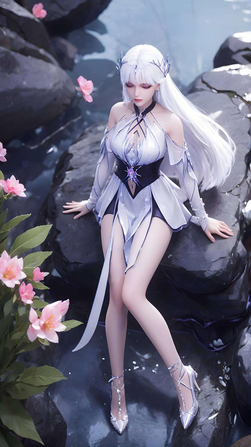 灵动生动今天给大家带来一款超美的圣采儿动态手机壁纸