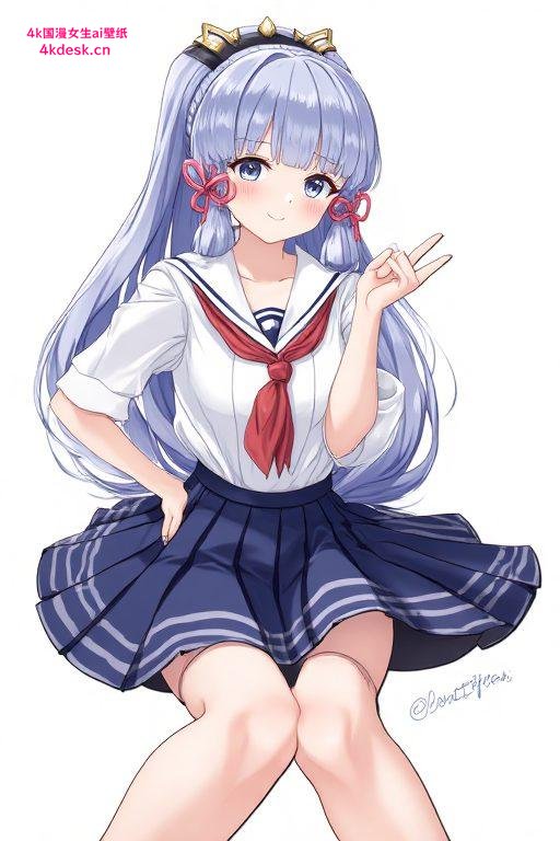 带你领略华服翩翩的凌华风采这款神里凌华动态壁纸