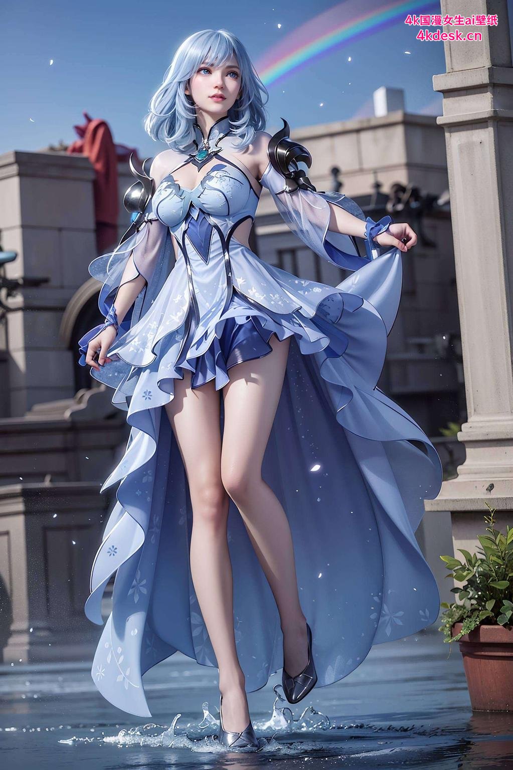 今天给大家带来一组超美的8K水冰儿壁纸每一款都是视觉盛宴