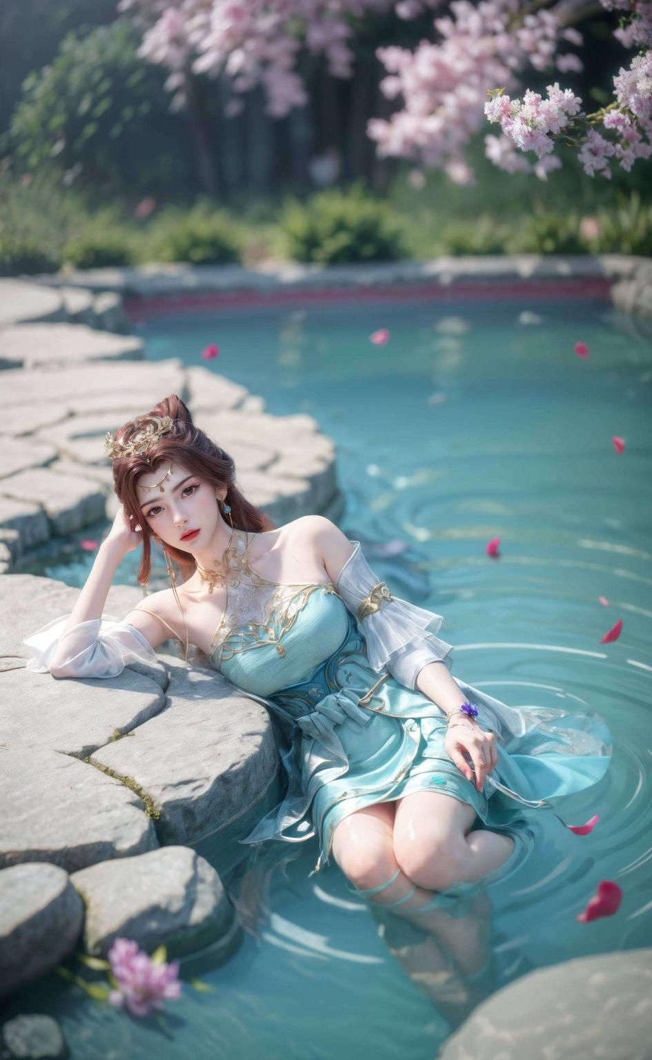 色彩饱满苏灵韵的眼神充满了灵动