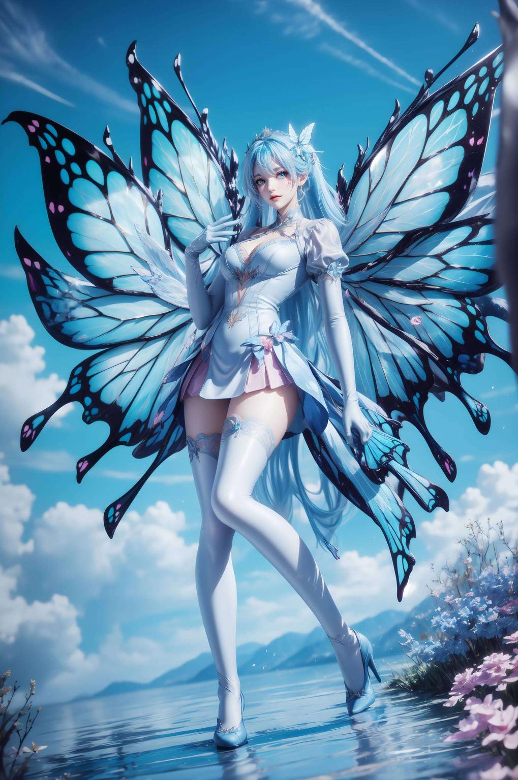 “大家好！今天给大家带来一组超级养眼的手机壁纸主角是咱们超人气角色——唐舞桐！看这壁纸