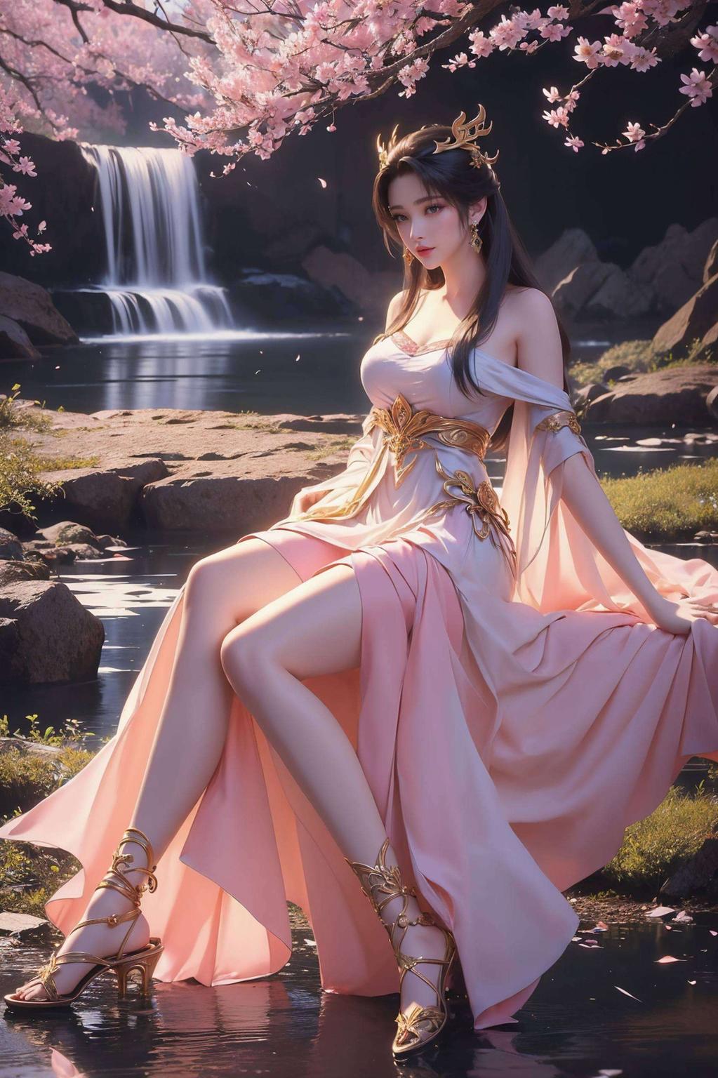 清新细腻翠绿的山林间