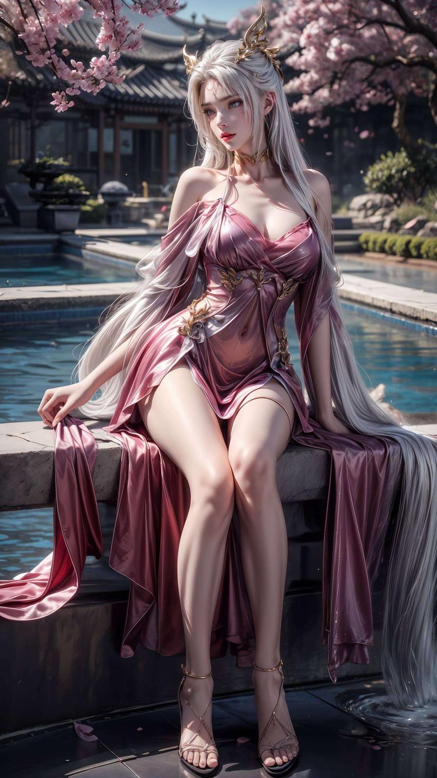 锁屏间尽显仙气超清图片