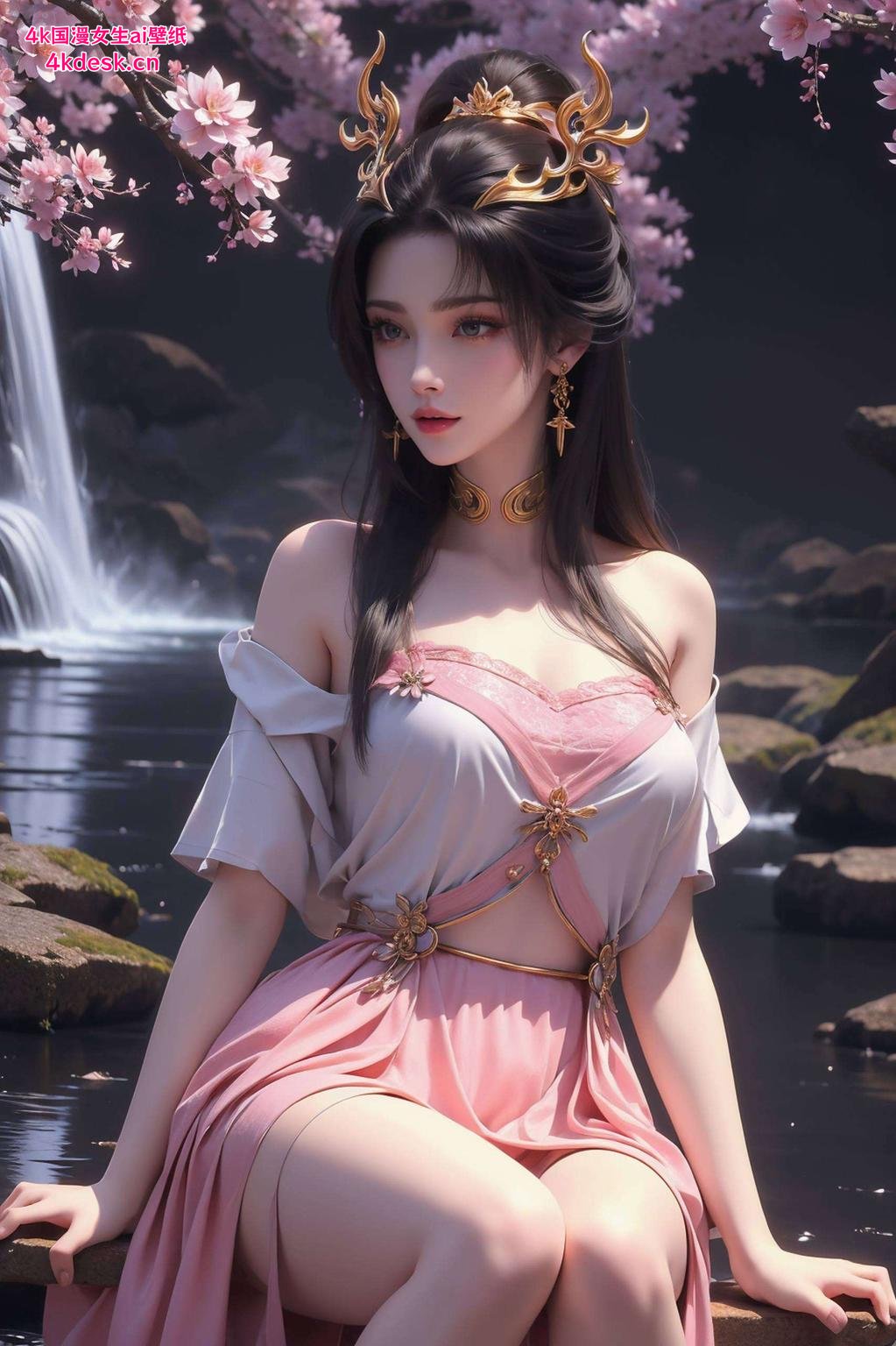 仙子飘逸灵动古香古色苹果风