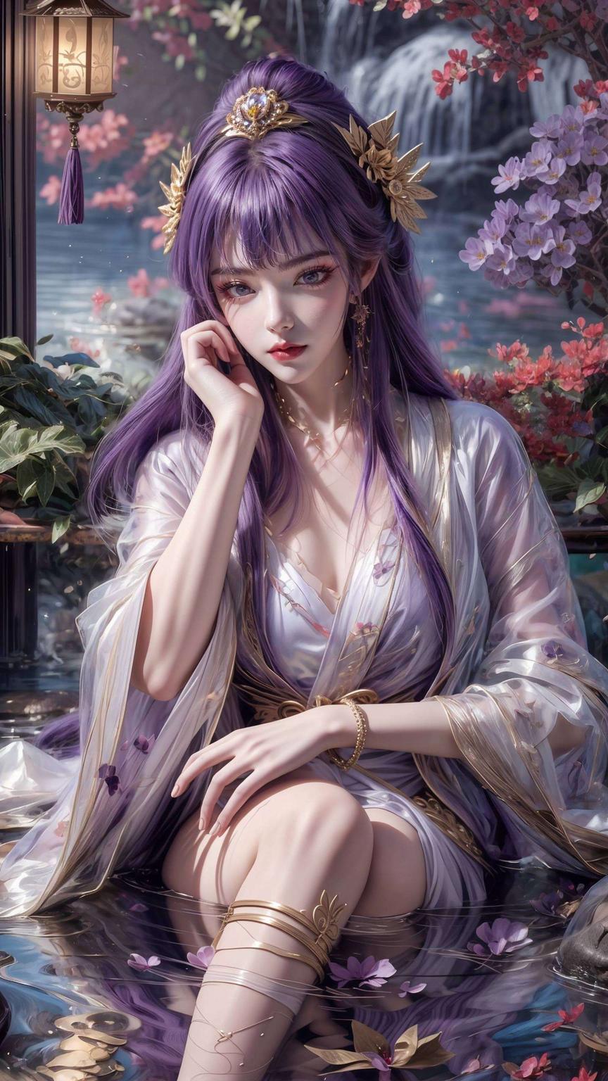 闪耀着神秘星空