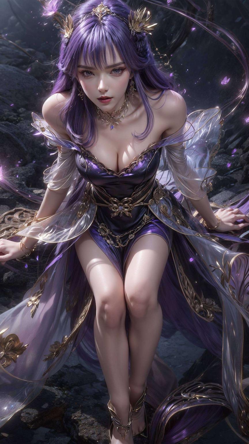 绿色清新天穹流星闪耀