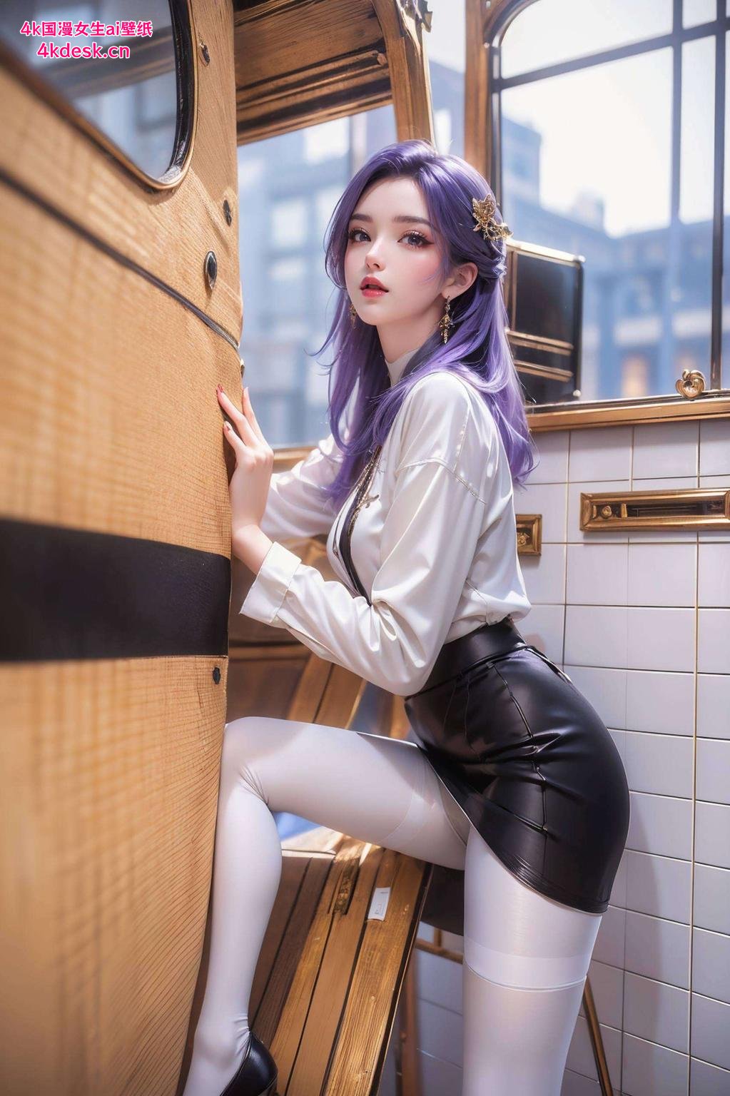 高清紫色背景这款紫色极简壁纸