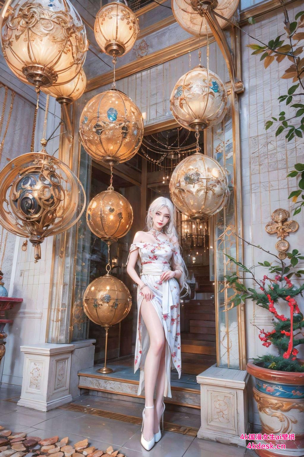 畅享视觉盛宴！小白仙姿