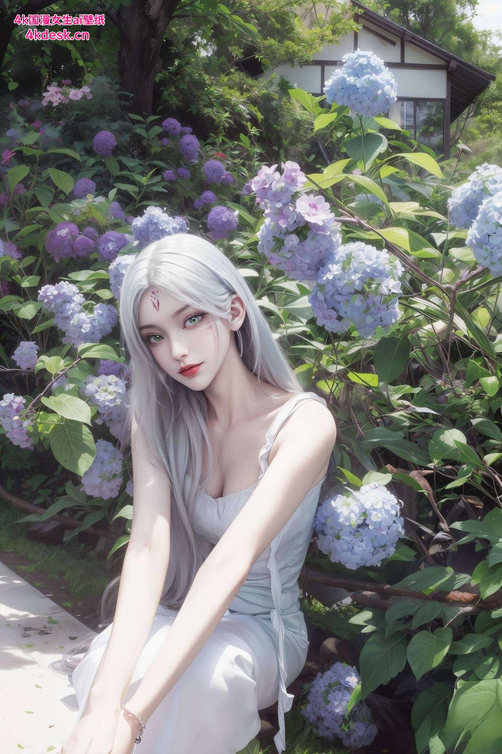 小白壁纸美如画小白仙子翩翩舞