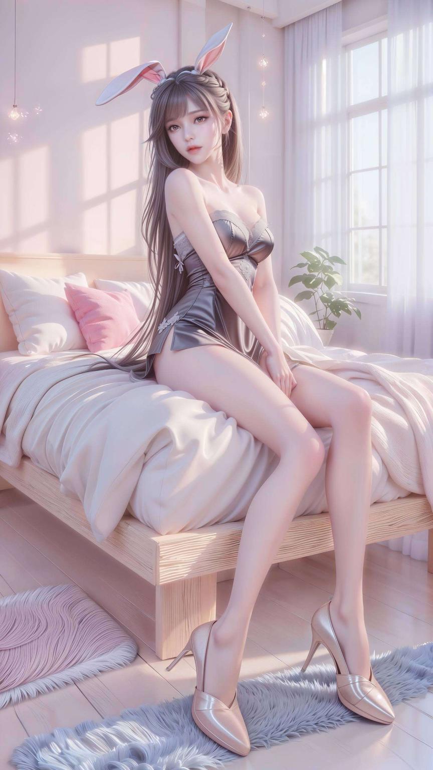 AI素材细腻入微专为iPad宽屏设计！看这款白底小舞壁纸