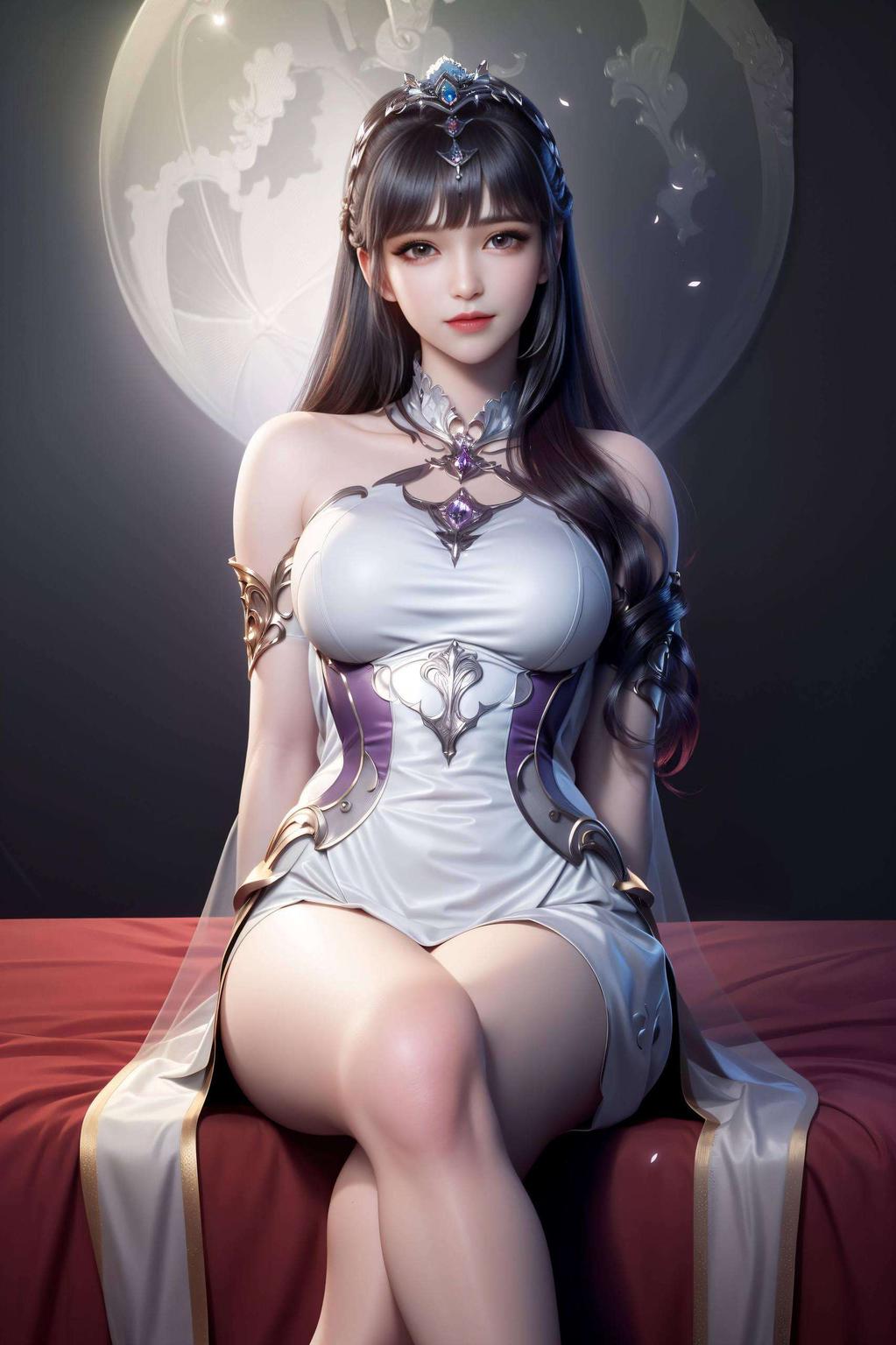 甜美的笑容简直是为二次元小舞量身定制！看这漫画风的女生小舞