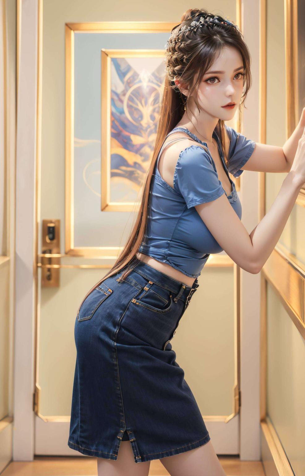 如梦似幻小舞轻闭双眼