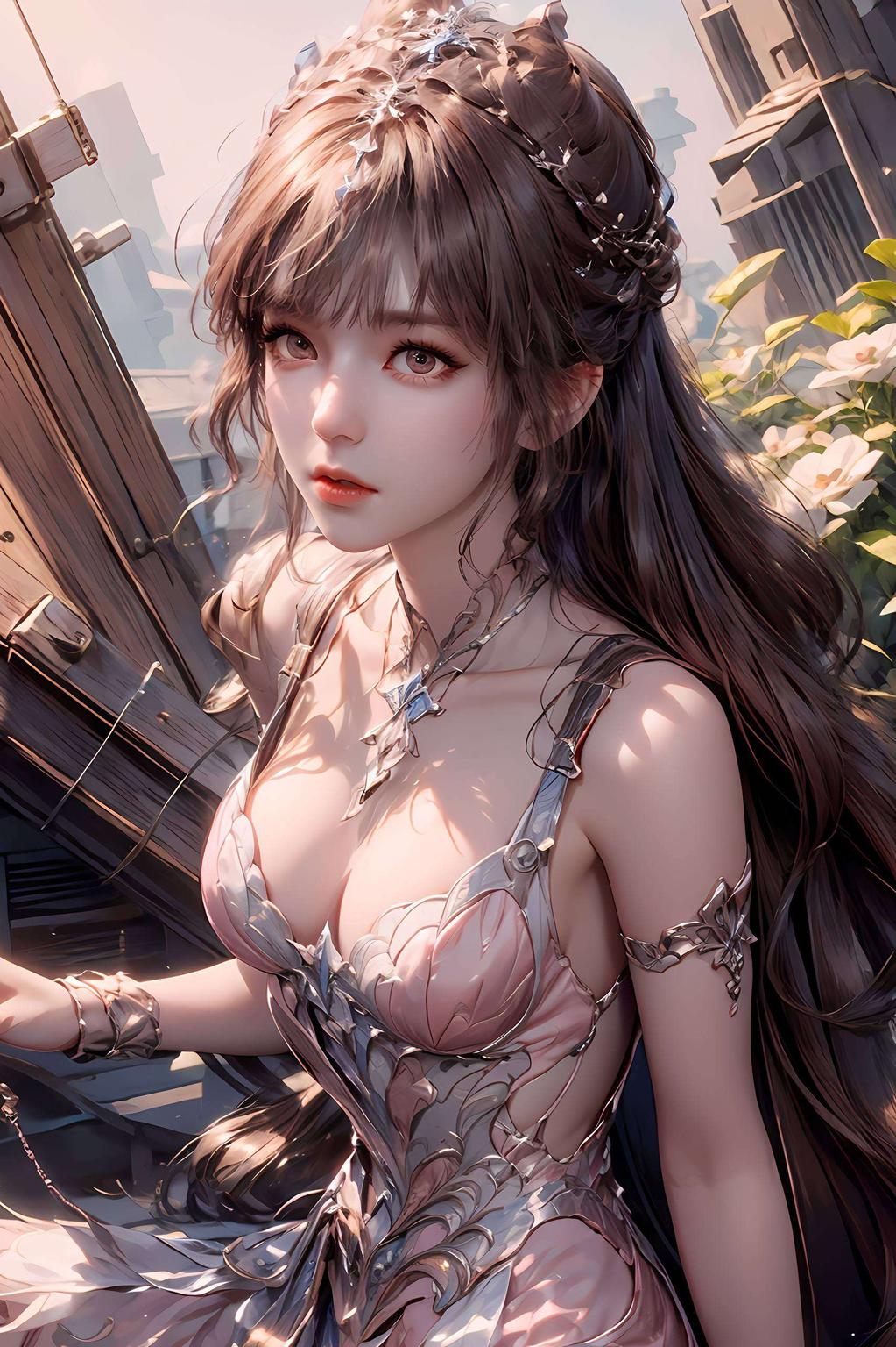 小舞俏皮地舞动快来收藏这独特又甜美的Ins风格壁纸