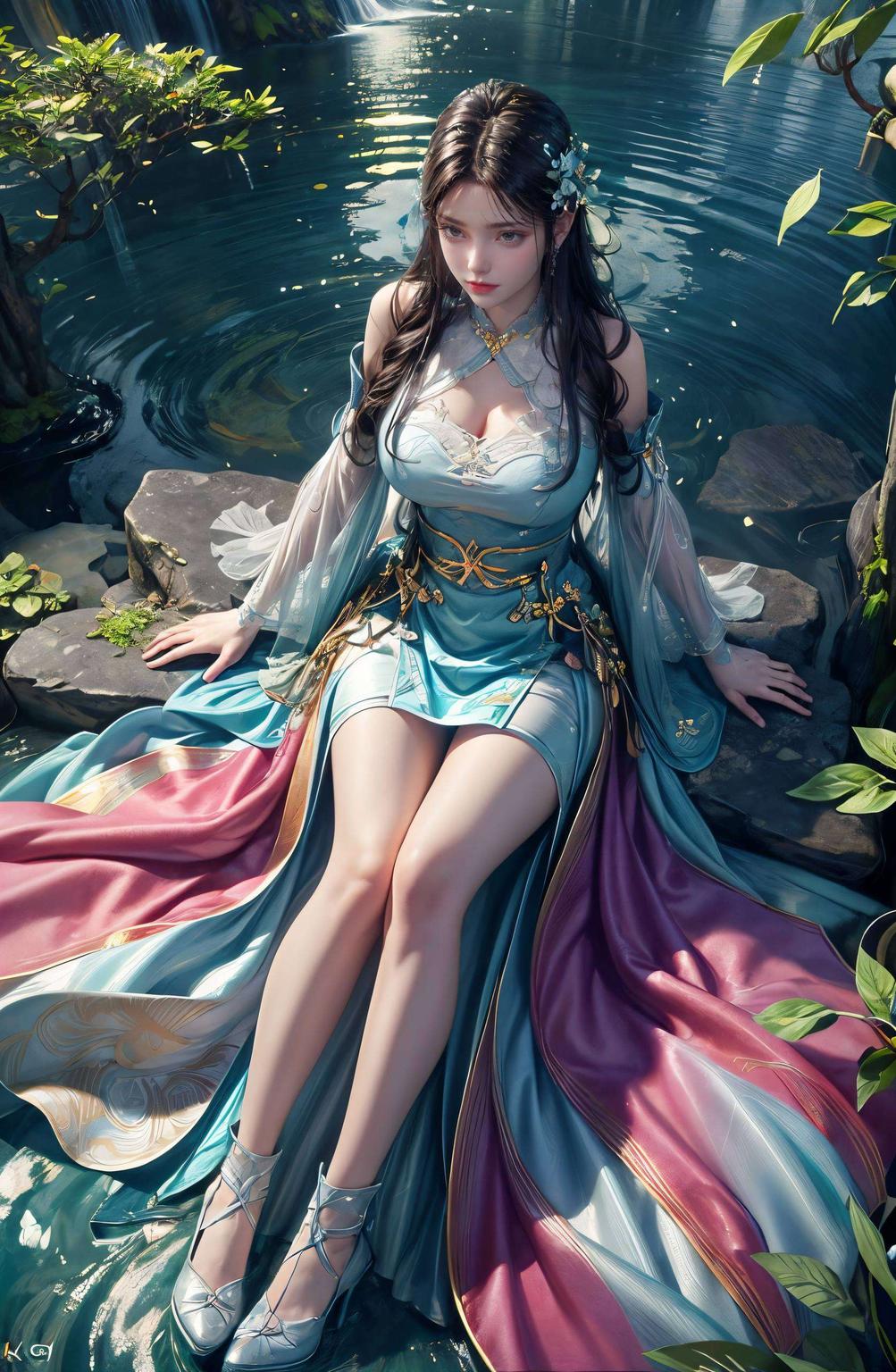 这位国漫女神以其独特的气质