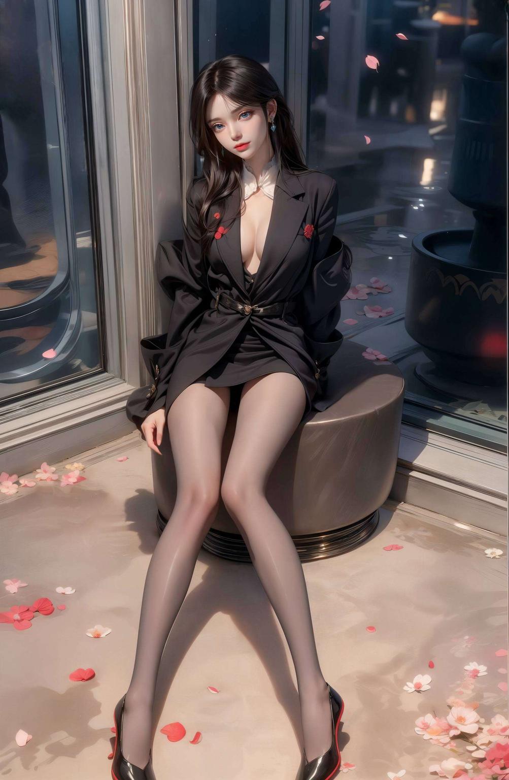 色彩典雅清雅脱俗
