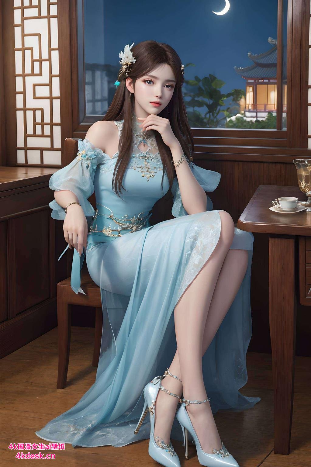 超清画质点亮你的PC桌面！这一对CP的甜蜜互动