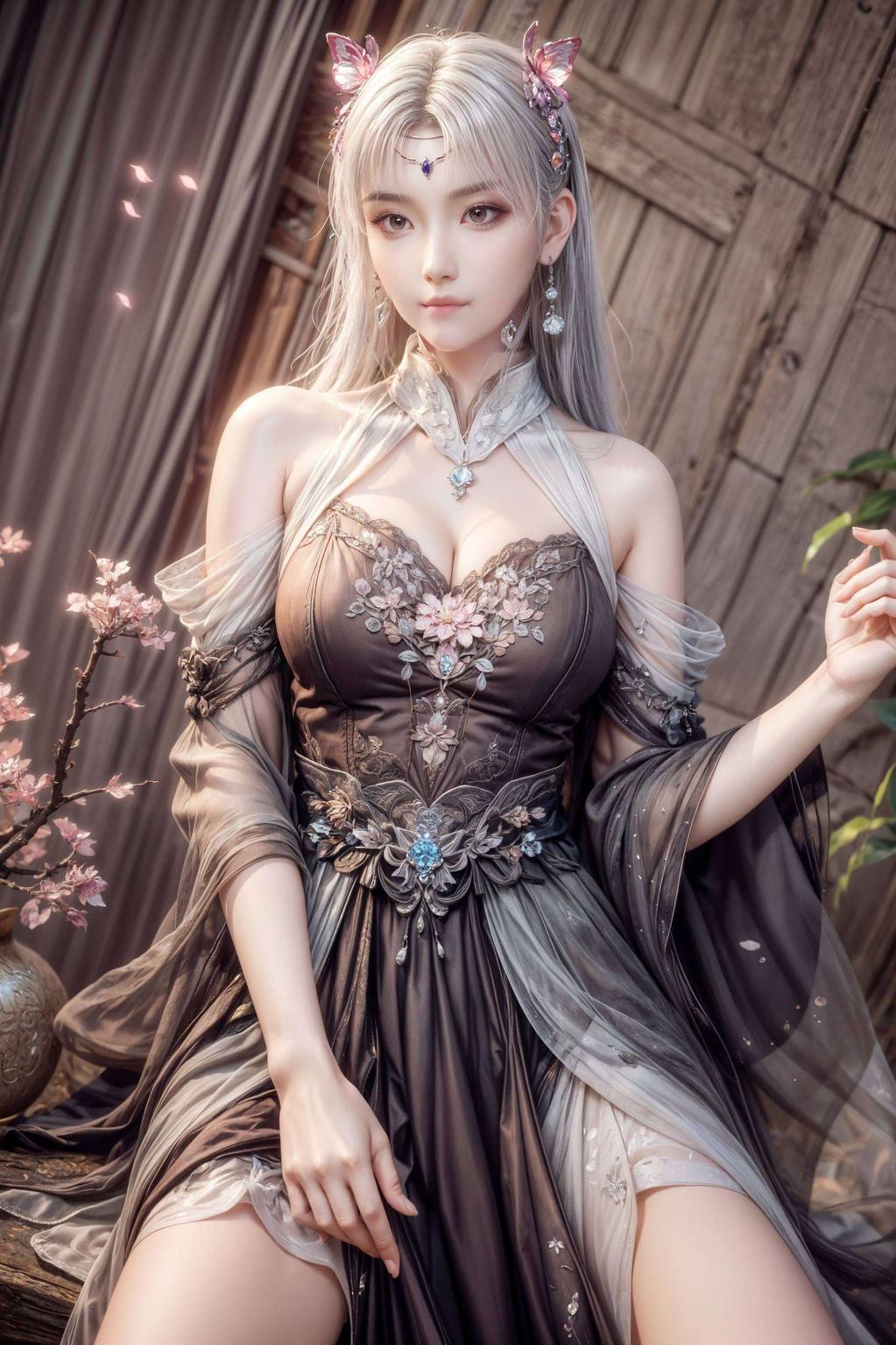 仙气环绕简直让人陶醉！快来感受这份清新脱俗的美吧！”