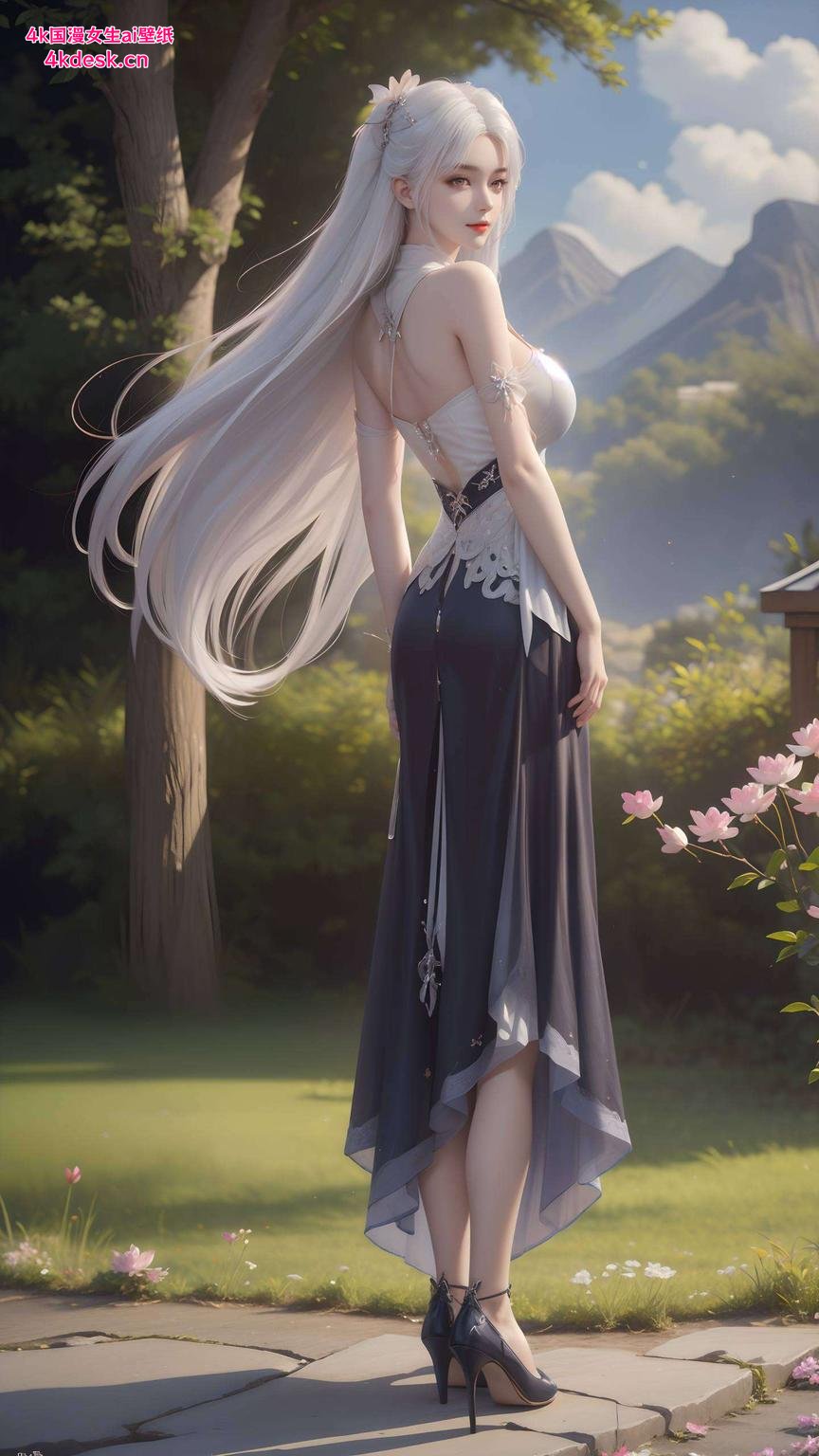 这款特别精细的斗破苍穹小医仙Steam安卓壁纸美得让人心动！画面中医仙姐姐仙气飘飘