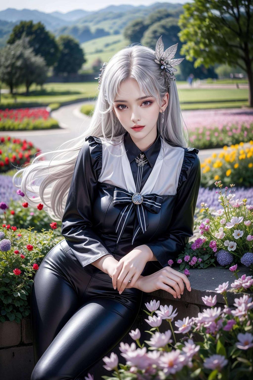 医仙面纱映粉霞清新竖屏映芳华