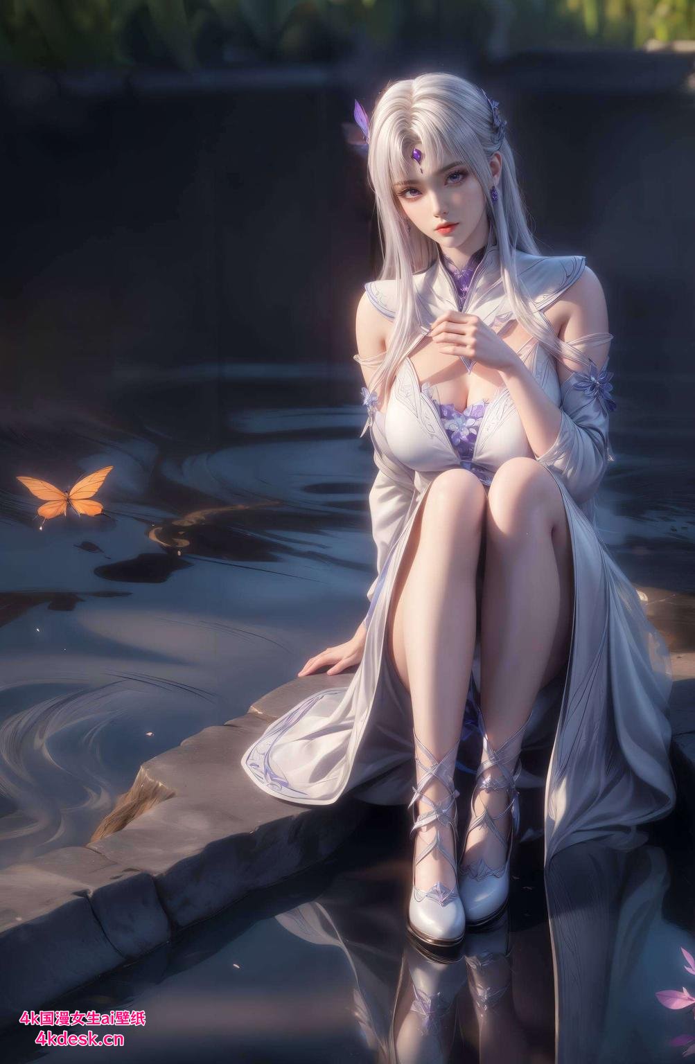 各位！今天给大家带来一款超清晰、免费的紫色小医仙IPad桌面壁纸