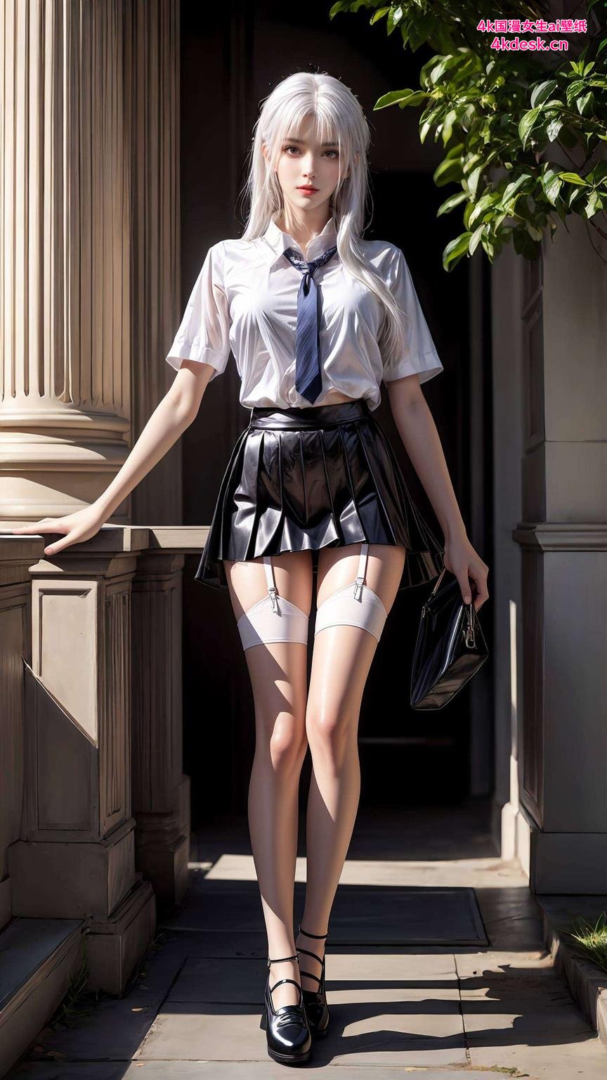 为你的电脑桌面带来一抹宁静的治疗力量如同动漫中的仙子降临人间