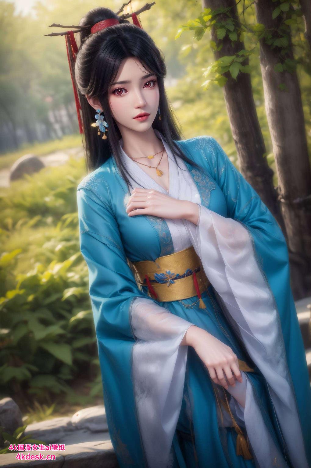 光彩夺目电脑桌面瞬间变身为梦幻舞台！看这夭夭