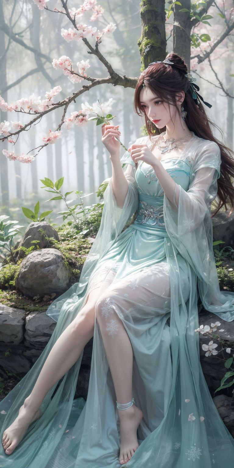 仙气逼人电脑桌面瞬间变身仙境！